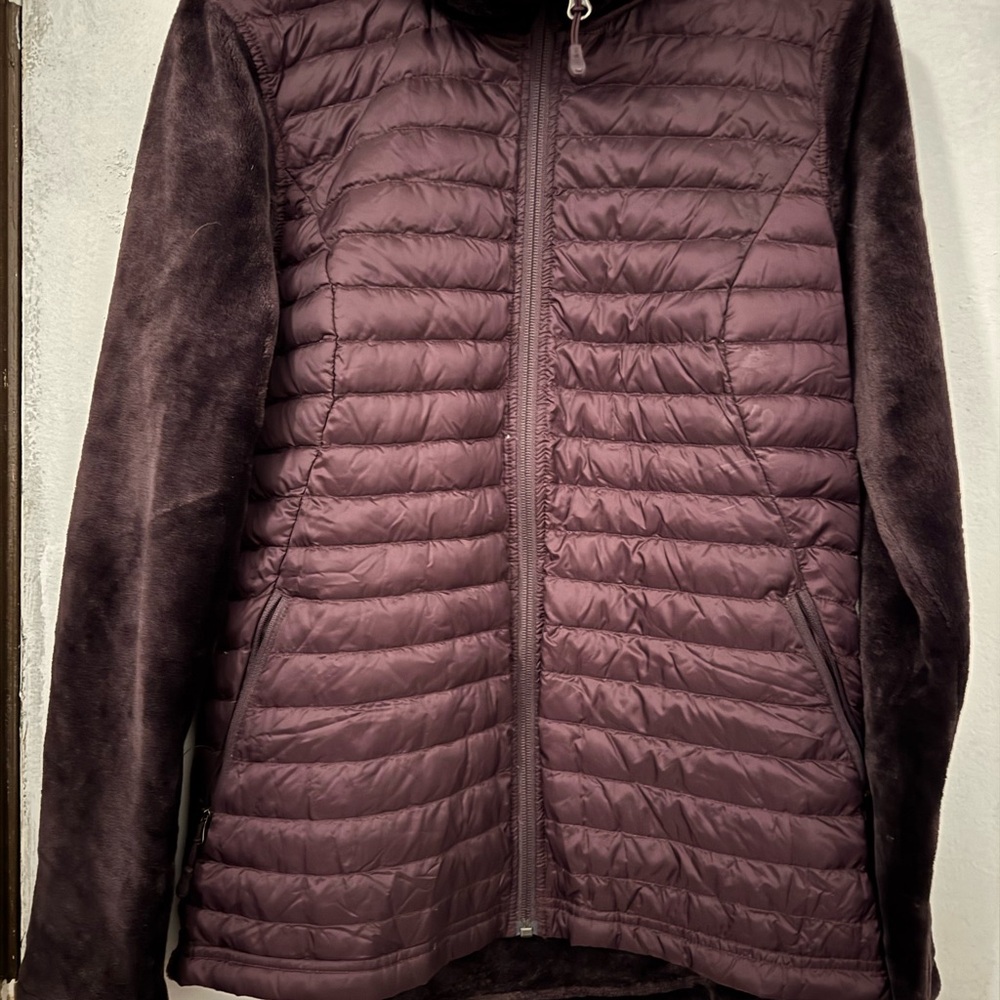 Women's Quilted Jacket - Plum